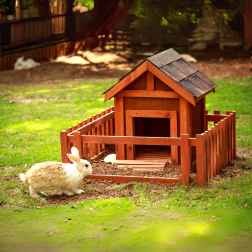 Outdoor Rabbit Hutch