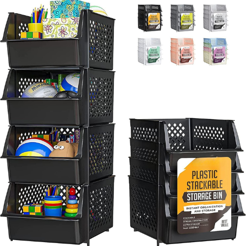 Stackable Storage Bins